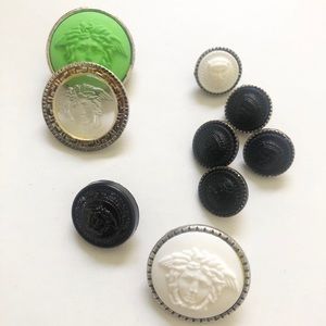 Vintage Gianni Versace + Istante Plastic Buttons